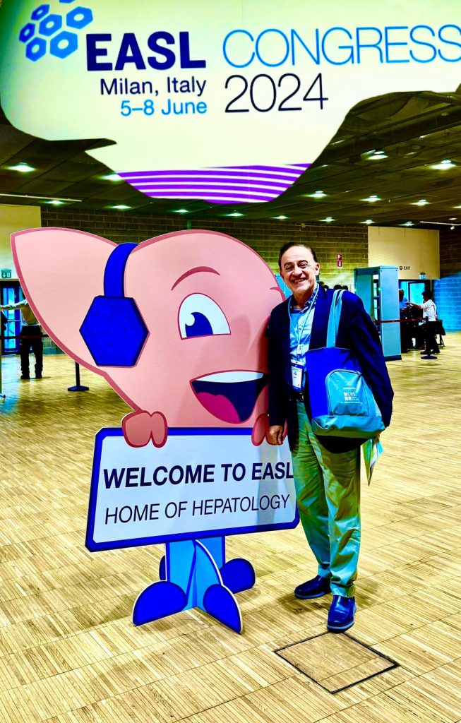 Dr. Atef Halabi at EASL 2024